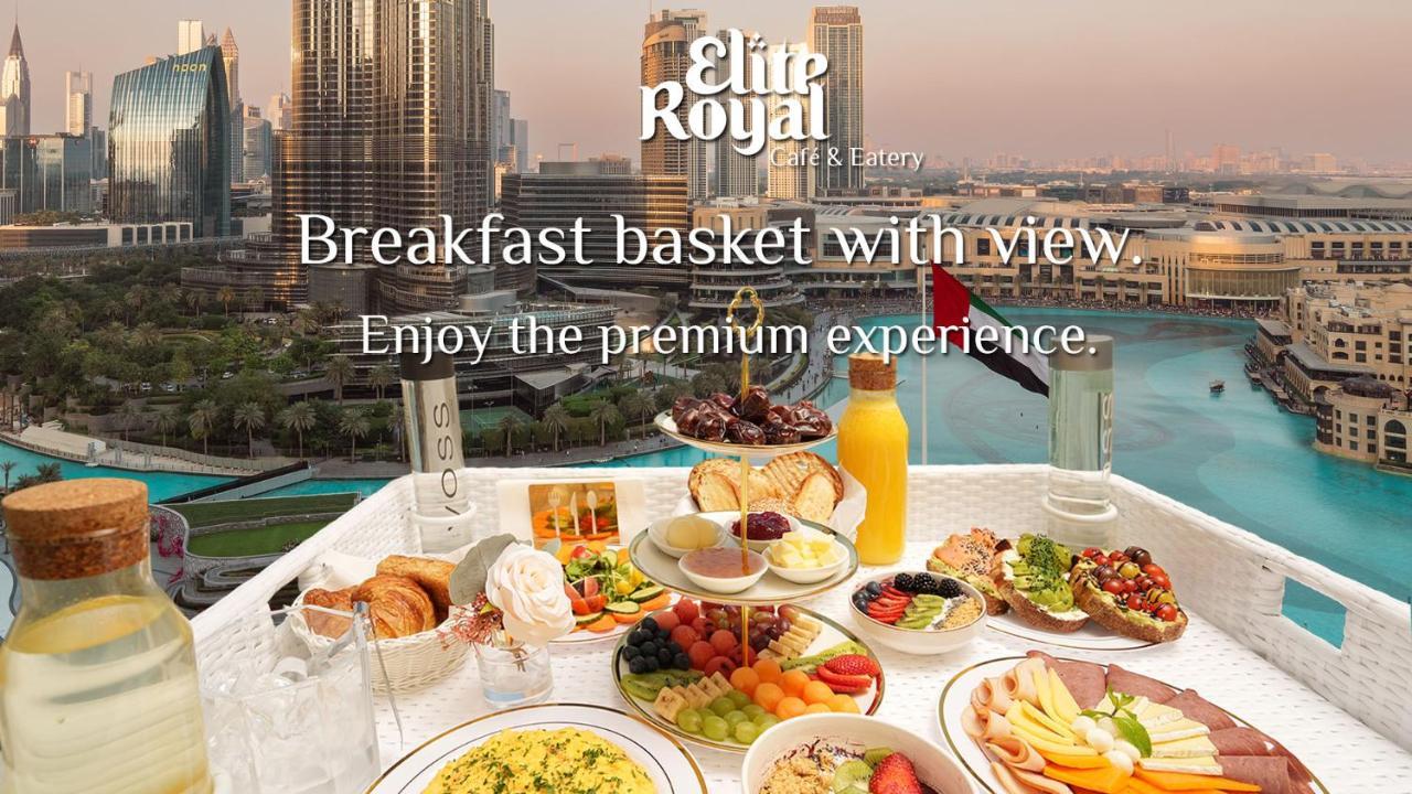 Elite Royal Apartment - Full Burj Khalifa And Fountain View - The Royal Dubai Buitenkant foto