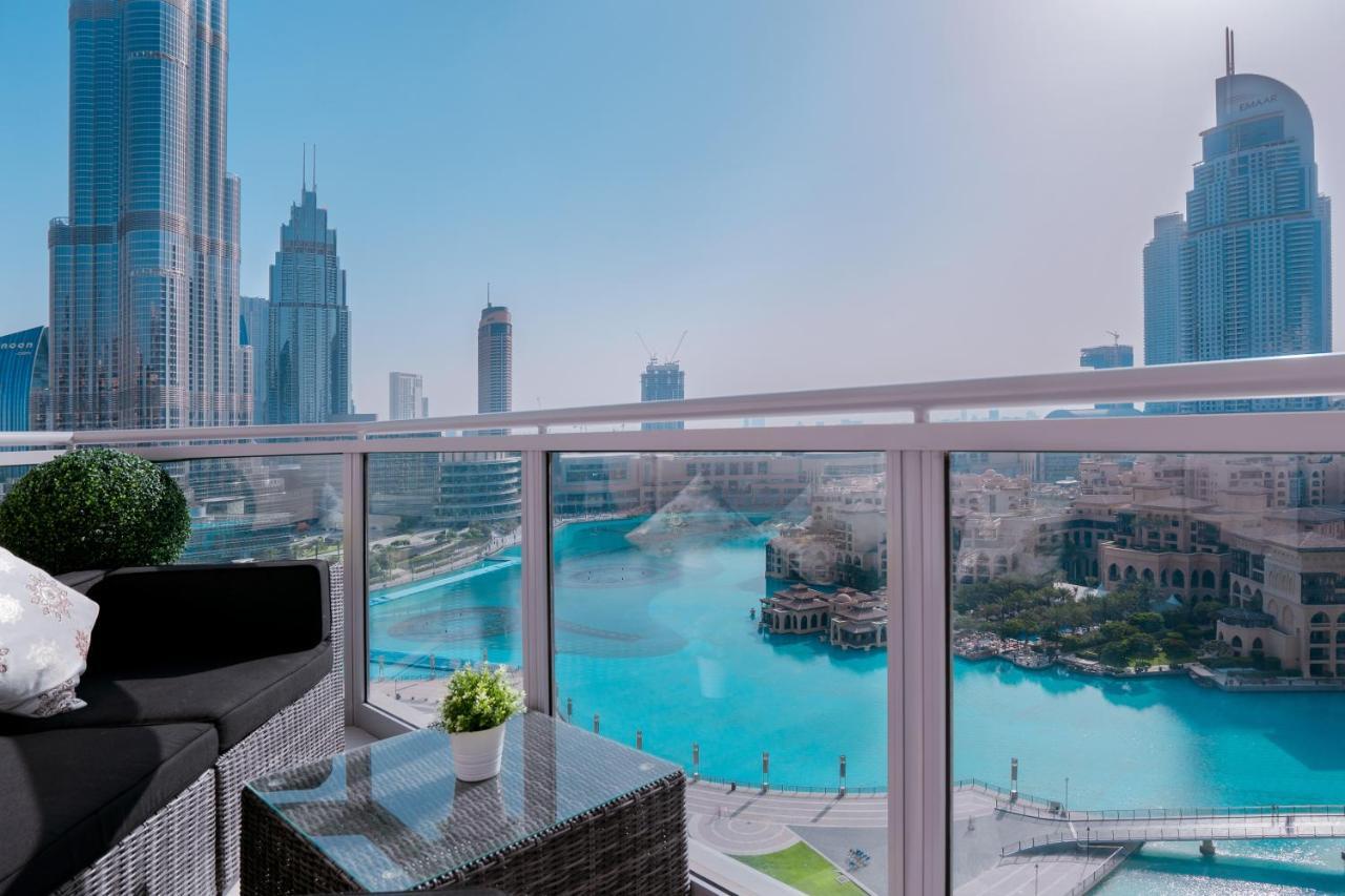 Elite Royal Apartment - Full Burj Khalifa And Fountain View - The Royal Dubai Buitenkant foto